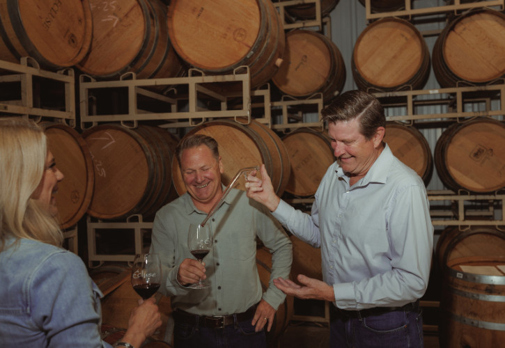 Tasting with a Barrel Sample